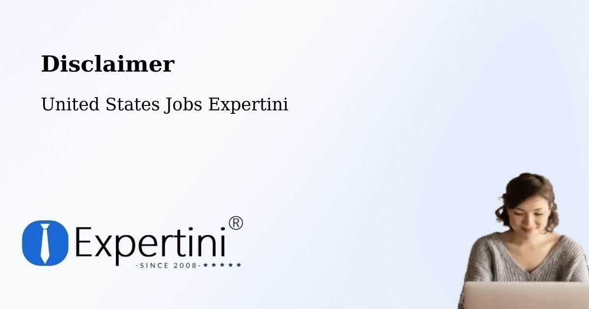 Disclaimer – Arcata - United States Jobs Expertini